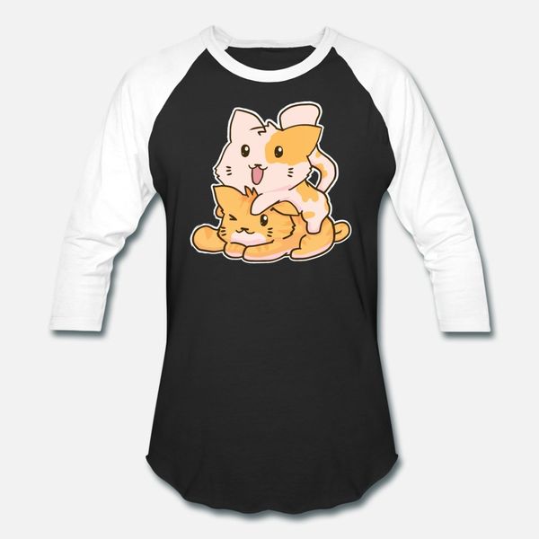 

kawaii anime japan japanese cat cute t shirt men printed 100% cotton euro size s-3xl formal graphic basic spring standard shirt