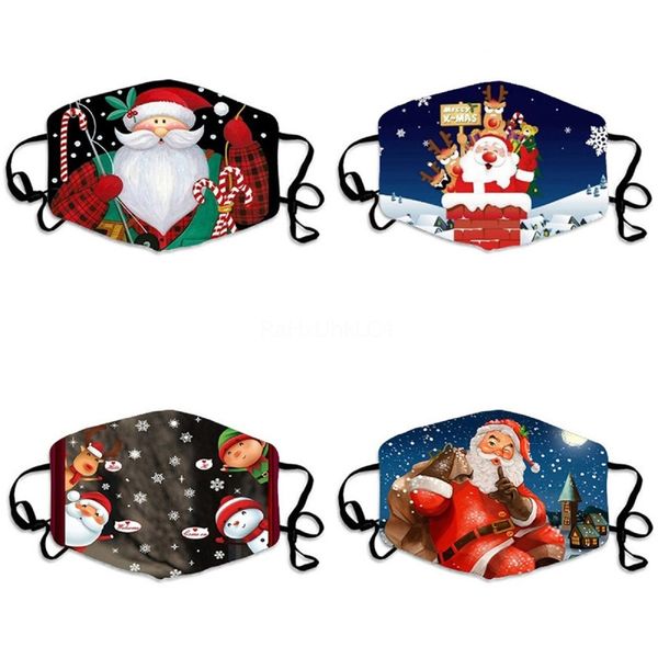 

cartoon oys girls non-woven mouth mask anti pollution reathable print face masks for adult#590, Black