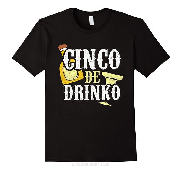 

funny cinco de mayo drinko celebration t-shirt printed summer style tees male harajuku fitness brand clothing