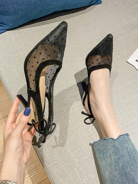 

sandals stiletto heels all-match female shoe black shoes for women espadrilles platform 2020 summer med ladies beige clear