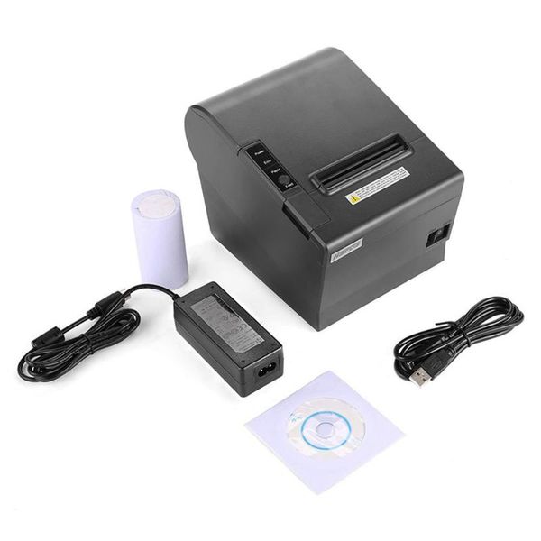

printers hspos 180mm/s high-speed printing thermal receipt printer usb+bluetooth+wifi with auto cutter hs-802uwb