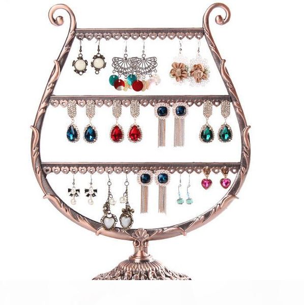 

vintage black copper earrings holder stud earrings drop earrings display rack jewelry display stand shelf af