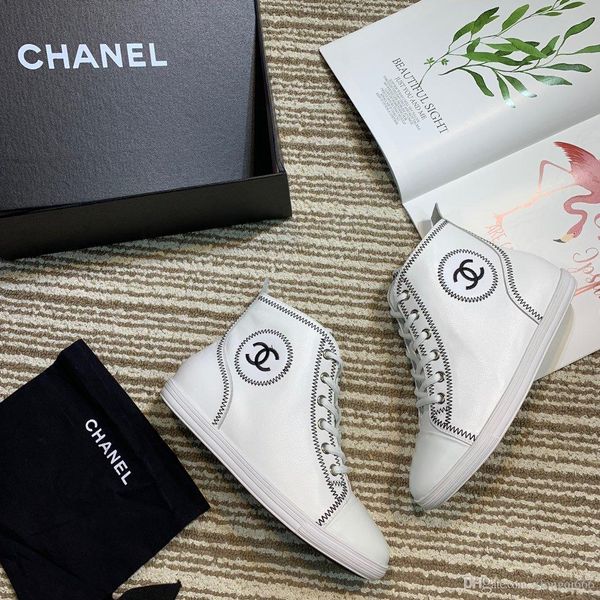 

2020 ladies casual high-shoes, comfortable and versatile sneakers, high-quality women's shoesad, Red;white