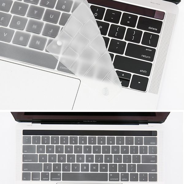 Teclado de silicone pele para cobrir MacBook Pro 13