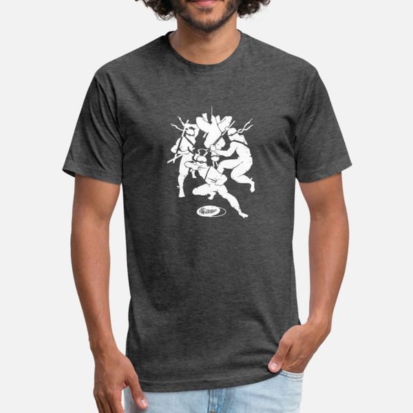 

four ninjas t shirt men create 100% cotton crew neck male fitness humor summer style normal shirt