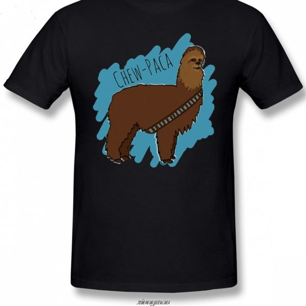 

чубакка футболка чубакка альпака футболка мужчины 6xl tee shirt высокий printed 100 с коротким рукавом классический tshirt