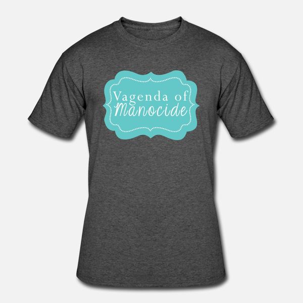 

vagenda of manocide black white raglan t shirt men print tee shirt round collar leisure loose new style spring natural shirt