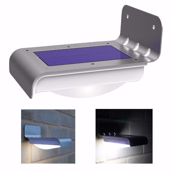 

16 led солнечный свет 4-pack открытый verlichting waterdichte energiebesparing muur licht bewegingssensor led солнечной licht пакета tuin de