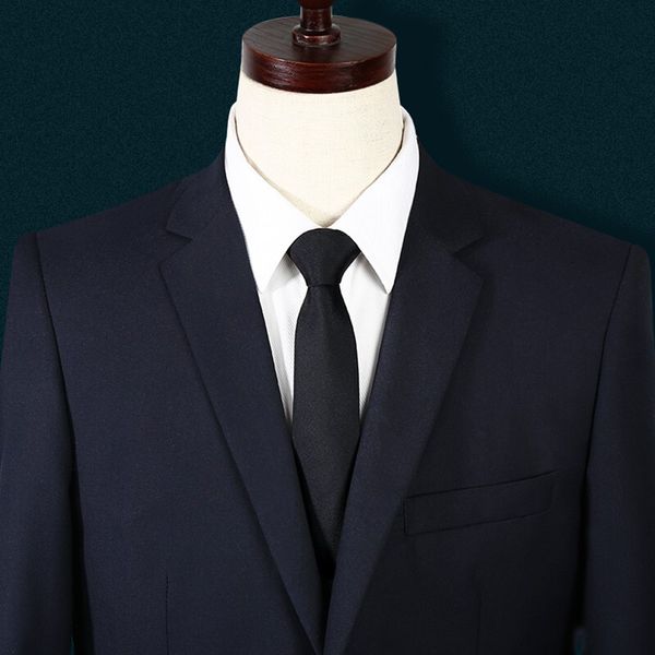 

bow ties 2021 designers brands fashion business casual 5cm slim for men black cool necktie work with gift box, Black;gray