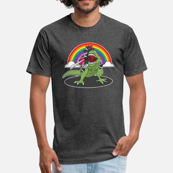 

ninja unicorn riding t rex t shirt men knitted short sleeve s-xxxl original loose casual spring autumn cool shirt