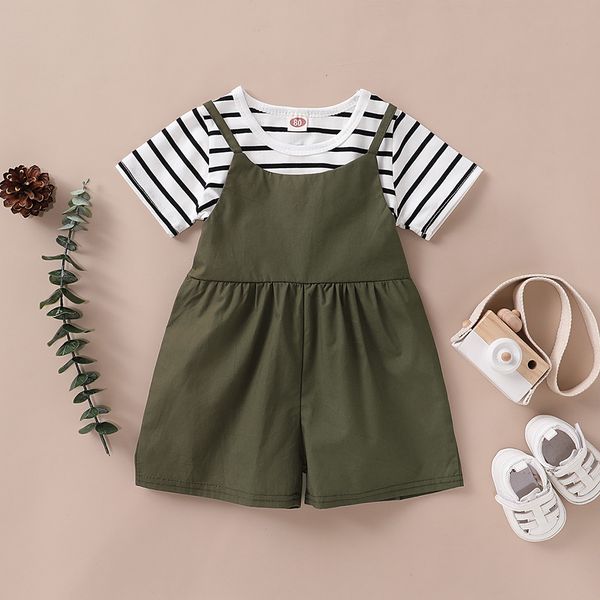 

2pcs clothes sets newborn girl clothing cute big bow vest flower skirt kids summer beach streetwear, White