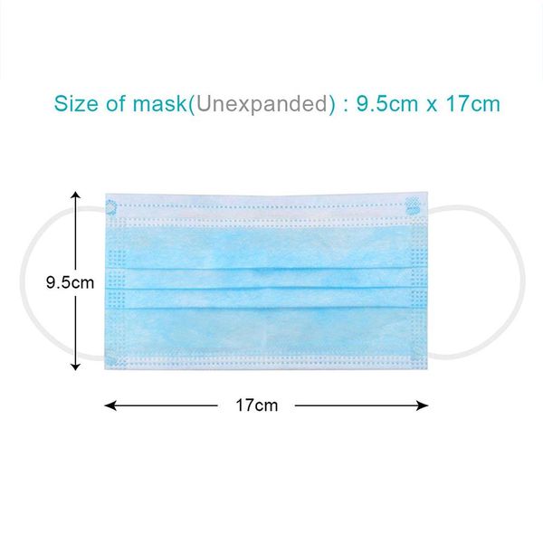

fa disposable shipping 50pcs/box in stock fast breathable mask kaxrh disposable earloop dust protective non-woven odfbv lvqtb