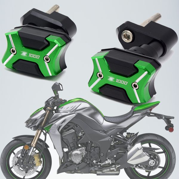 

z 1000 2020 2020 protection motorcycle frame sliders crash pad cover falling protector guard for z1000 z1000 2020-2020