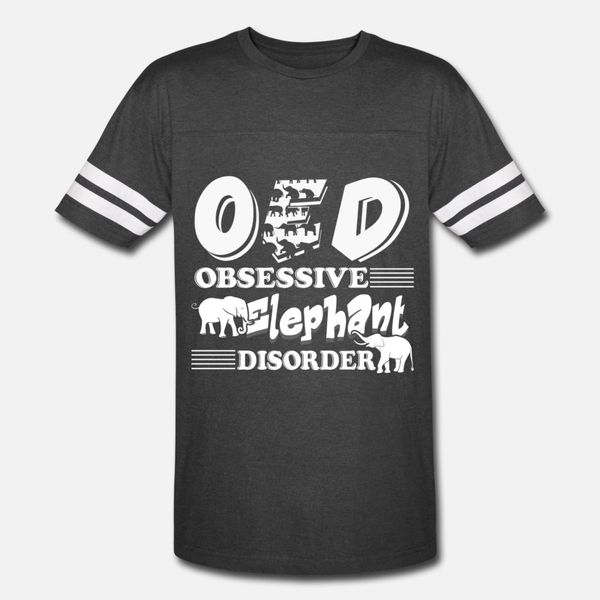 

obsessive elephant disorder s t shirt men print short sleeve s-xxxl clothes fit breathable spring formal shirt
