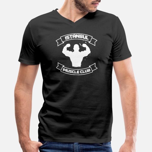 

istanbul bodybuilding fitness t shirt men print cotton round neck letter sunlight new style spring autumn unique shirt