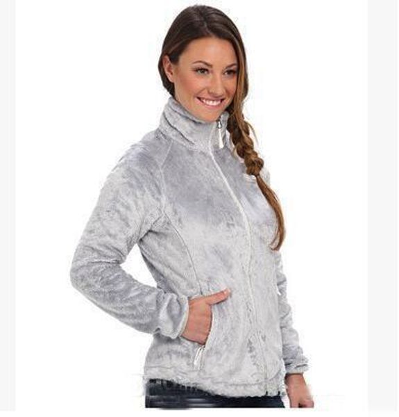 

2019 new women's osito fleece zipper jackets fashion outdoor pink ribbon windproof black white jacket outwear s-xxl, Black;brown