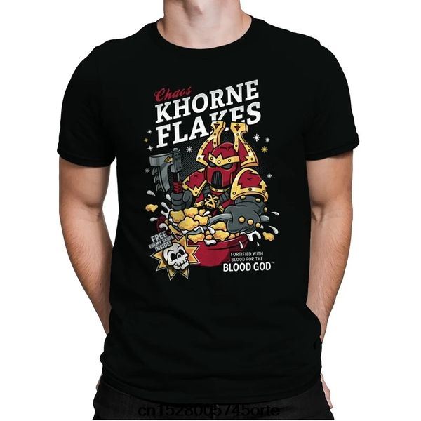 

printed funny new camiseta chaos khorne flakes mens womens t-shirt