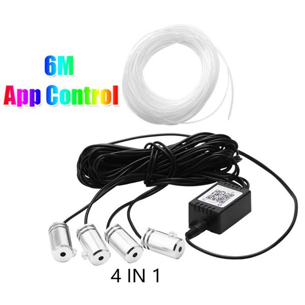 

rgb led strip light app bluetooth control for car interior atmosphere light lamp k1ke