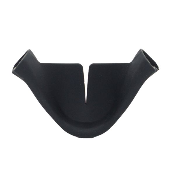 

black silicone nose pad shading cover cushion eye mask headset support holder for accessories kit, Silver