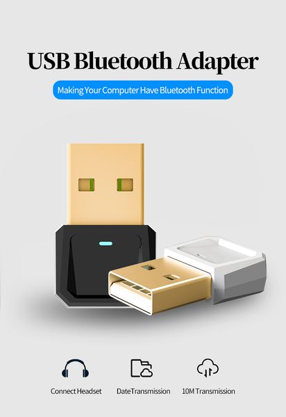 

bluetooth usb adapter 5.0 transmitter receiver desklapkeyboard random color