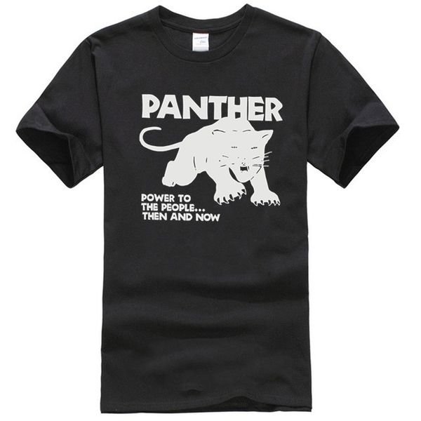 

black panther party t-shirt 100% cotton malcolm x