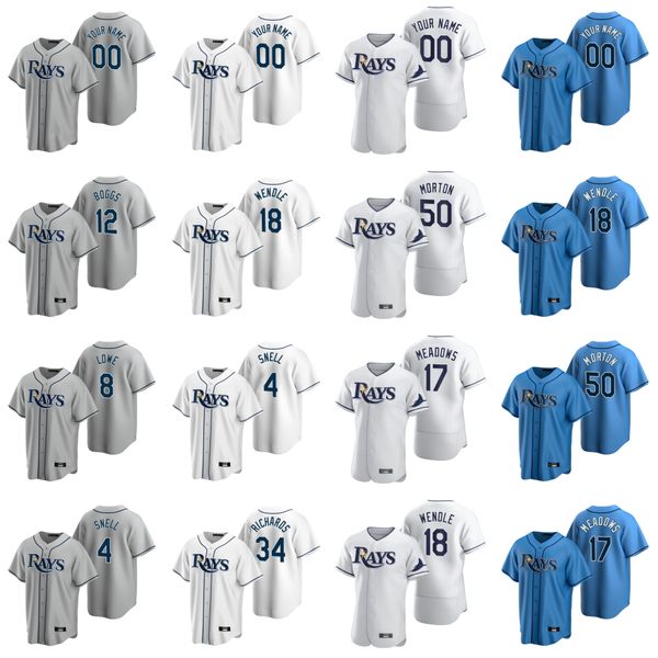 

43 майкл броссо джерси женщины гильерма эредиа 21 иисуса агилар эрик sogard уэйд боггс кевин киермаьер бейсбол трикотажные изделия на заказ, Blue;black