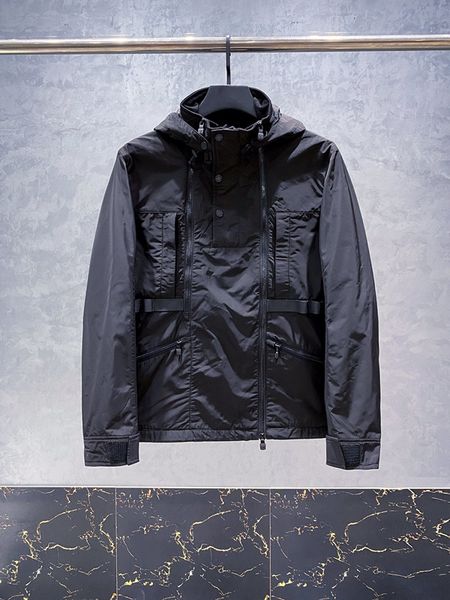 

autumn and winter new men's fashion casual joker exquisite comfortable texture of a hooded jacket coat, Black;brown