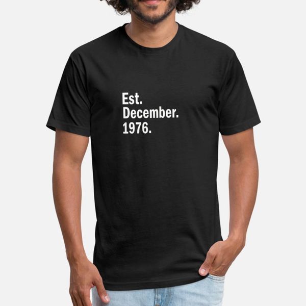 

est december 1976 t shirt men print short sleeve plus size 3xl trend crazy comical summer style pictures shirt