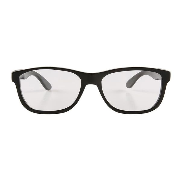 

rectangle square black real horn reading glasses optical spectacle frame black polarizing driving sunglasses, White;black