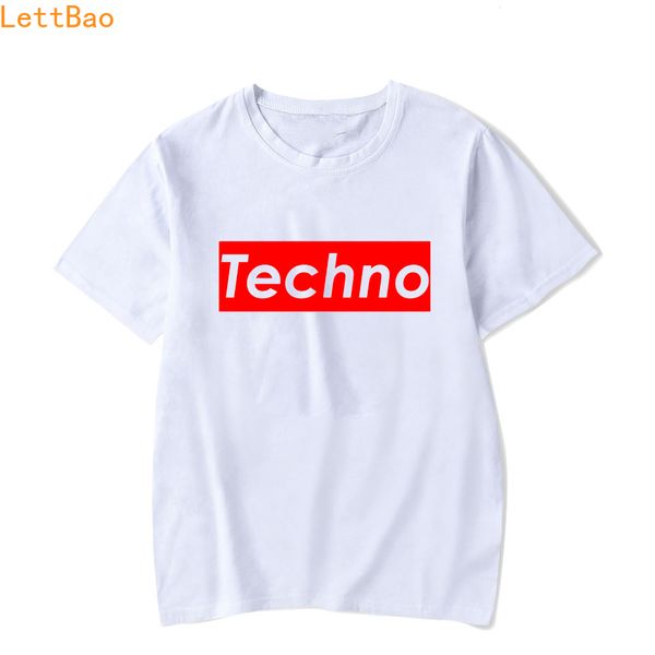 

men clothes 2019 dj music comic rave techno roll t shirt summer white cotton plus size rock t-shirt homme 90s vintage style