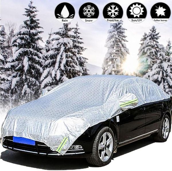 

universal waterproof car covers outdoor sun protection cover for car reflector dust rain snow uv protective suv sedan hatchback