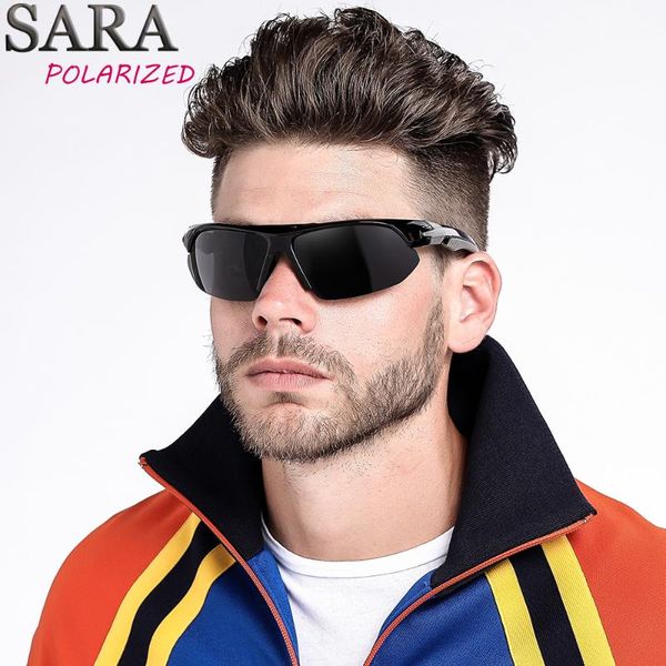 

sara sunglasses men polarized women sunglasses fashion goggle uv400, White;black