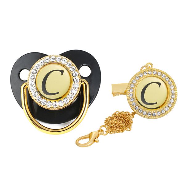 

blingbaby soothy blinged pink infant dummy pacifier baby