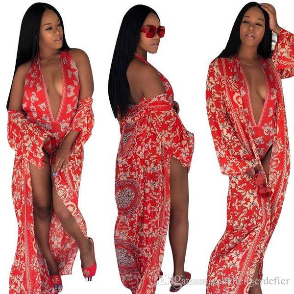 

women's fashion clothing print bikini two piece hem set padded beachwear swimsuit push up bikini plus size s-xxl