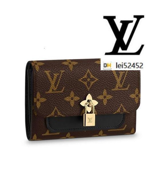 

lei52452 3jdl m62578 цветок компактный бумажник women реальный кожаный long кошелька цепи бумажники compact кошелек клатчи вечер key визитни