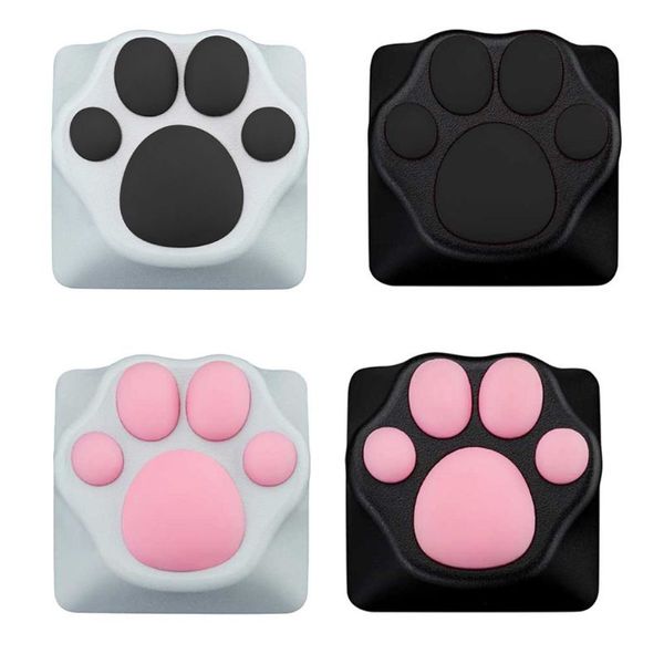 

personality customized abs kitty artisan cat paws pad keyboard keycaps for cherry mx lovely creative funny cat claw key cap
