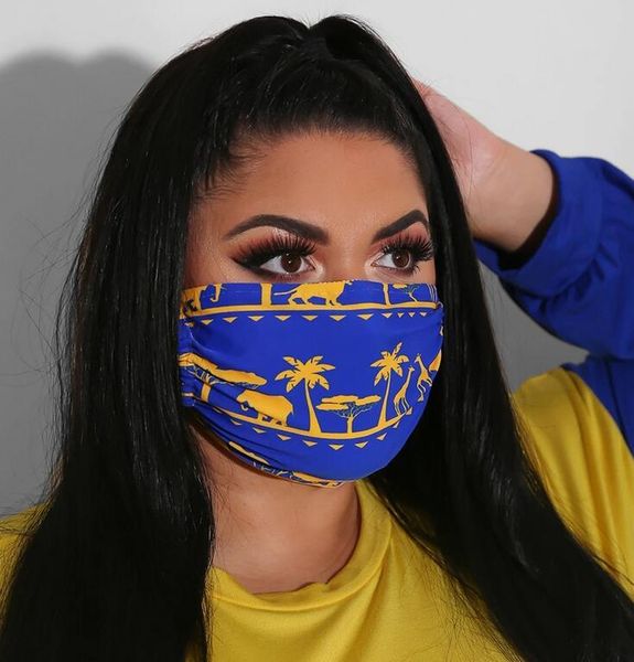 

cloth 25styles washable fashion luxury designer face dustproof respirator outdoor cycling butterfly flower print masks for women men