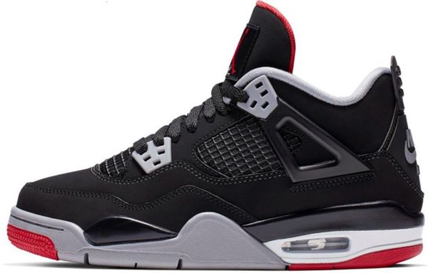 

New Release Bred 4s Basketball Shoes SE Neon University Orange 4 WMNS Rasta Black Cat Sail Court Purple Mens Sneakers