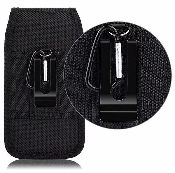 

cgjxssport nylon holster belt clip pouch phone universal case cover for 3 .5 -6 .3 inch iphone 11 pro max xs max x xr 7g 8g samsung s8 s9 s1