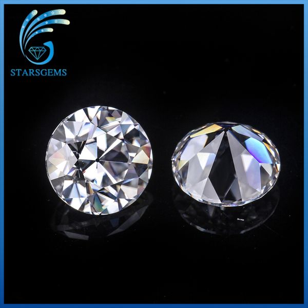 

round old european cut ij color moissanites loose stone