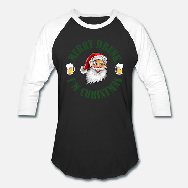 

merry drunk i'm christmas gv t shirt men personalized cotton s-3xl kawaii cute basic summer style leisure shirt