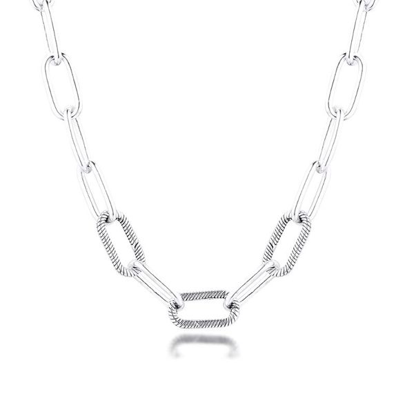 

100% 925 sterling silver jewelry me link necklaces ing