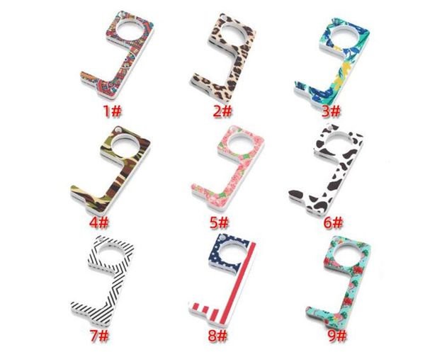 

garden home no-touch door opener elevator button contactless safety door opener door handle key grip safety protection isolation