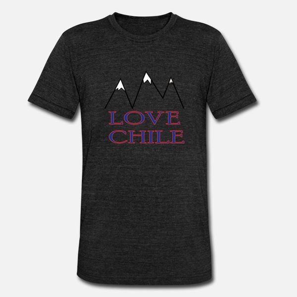 

mountains love chile t shirt men designs short sleeve round collar formal anti-wrinkle comical summer style novelty shirt