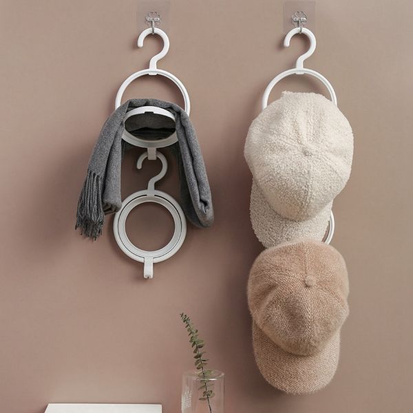 

1pc adjustable cap organizer with door back storage hanging strip door cap rack baseball holder organizer closet hanger