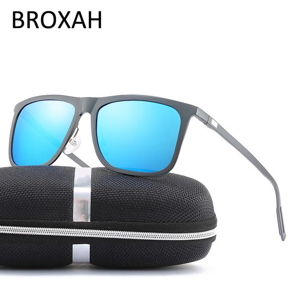 

retro polarized sunglasses men women 2020 driving sun glasses shopping fishing eyewear quality aluminium magnesium, White;black