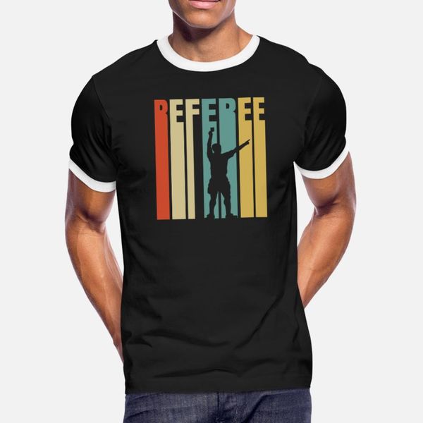 

referee t shirt men designs tee shirt o-neck gents interesting basic summer pattern shirt
