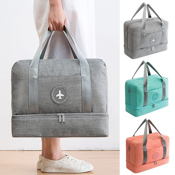 

travel storage bag clothing shoe organizer storage bag sports beach fitness swimming waterproof dry wet separation cation