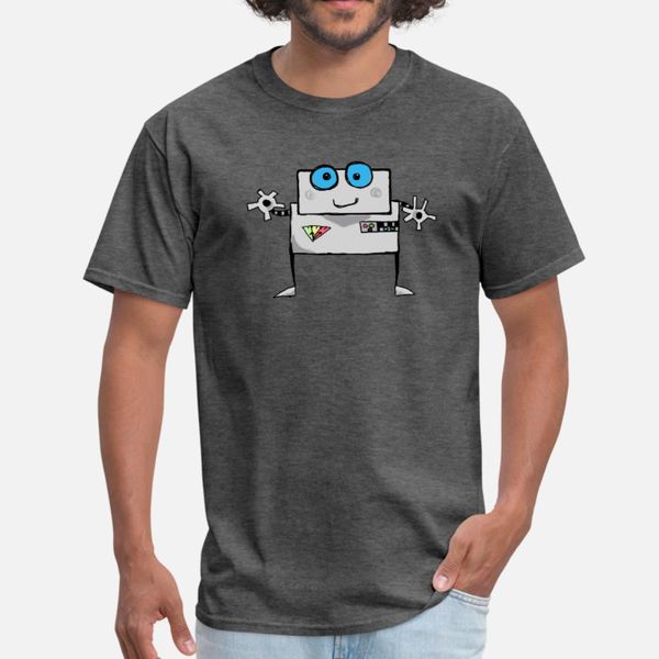 

cutie bot t shirt men customize short sleeve o-neck standard gift funny casual spring letters shirt
