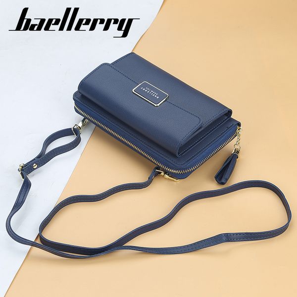 

shoulder bags baellerry wallet women bag zipper tassel long purse multifunctional diagonal mobile phone female good gift